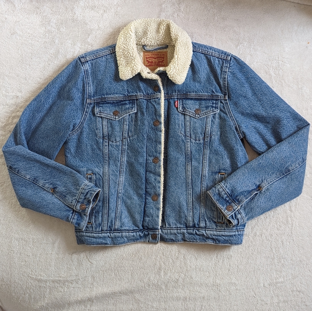 LEVI ORIGINAL SHERPA TRUCKER JACKET